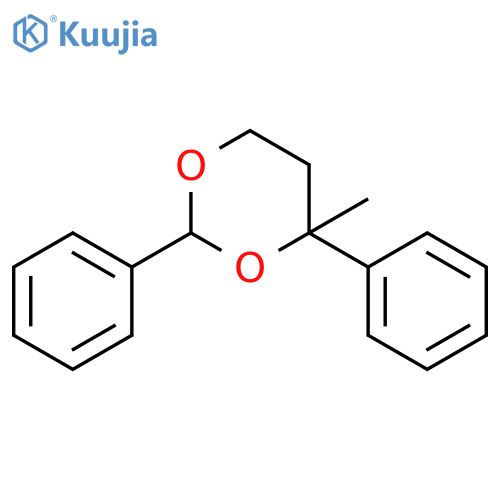 1,3-Dioxane, 4-methyl-2,4-diphenyl- structure