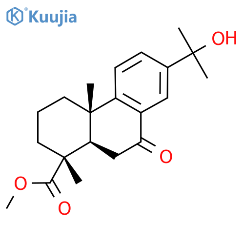 Methyl 15-hydroxy-7-oxodehydroabietate structure