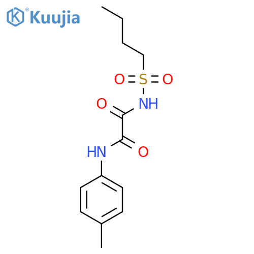 Ethanediamide, N-(butylsulfonyl)-N'-(4-methylphenyl)- structure