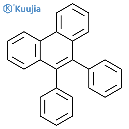 9,10-diphenylphenanthrene structure