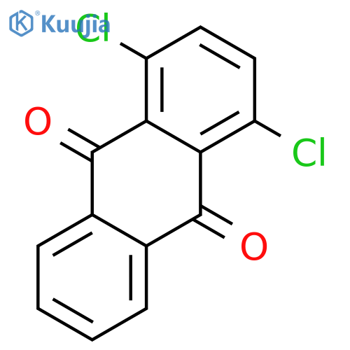 1,4-Dichloroanthraquinone structure
