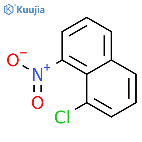 1-chloro-8-nitronaphthalene structure
