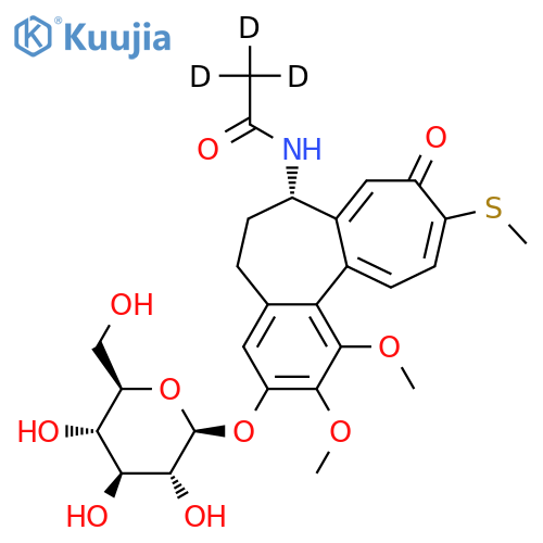 Thiocolchicoside structure