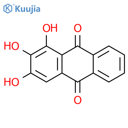 Anthragallol structure