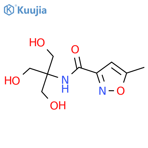 3-Isoxazolecarboxamide,N-[2-hydroxy-1,1-bis(hydroxymethyl)ethyl]-5-methyl- structure