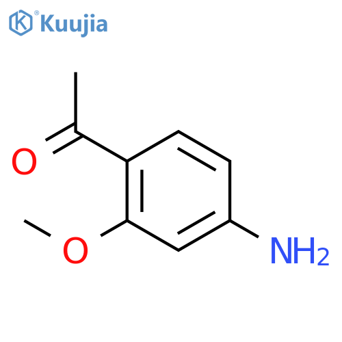1-(4-Amino-2-methoxyphenyl)ethanone structure