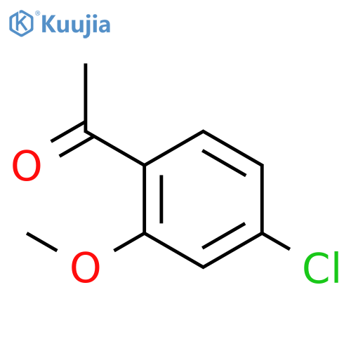 1-(4-Chloro-2-methoxy-phenyl)-ethanone structure