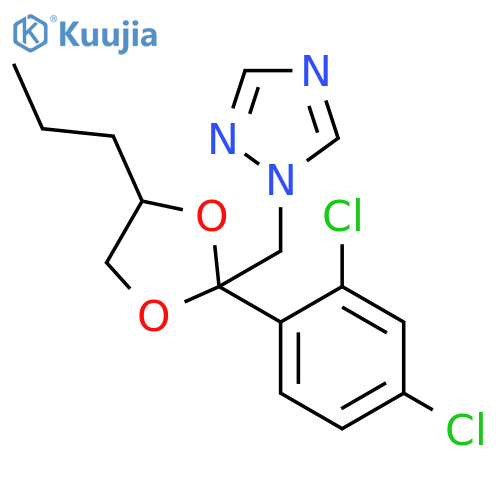 Propiconazole structure