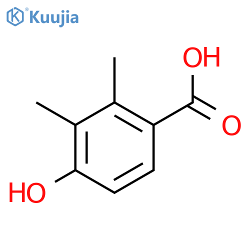 4-Hydroxy-2,3-dimethylbenzoic acid structure
