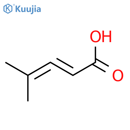 2,3-Pentadienoic acid, 4-methyl- structure