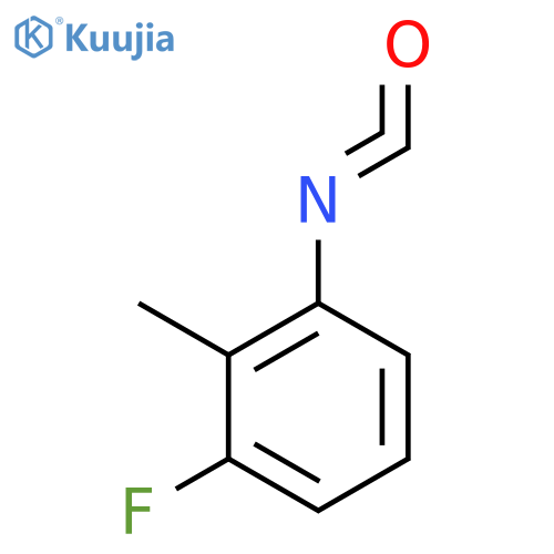 1-Fluoro-3-isocyanato-2-methylbenzene structure