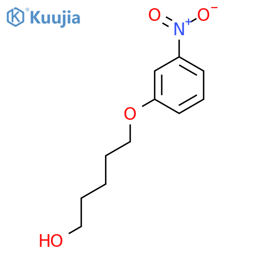 5-(3-Nitrophenoxy)pentan-1-ol structure