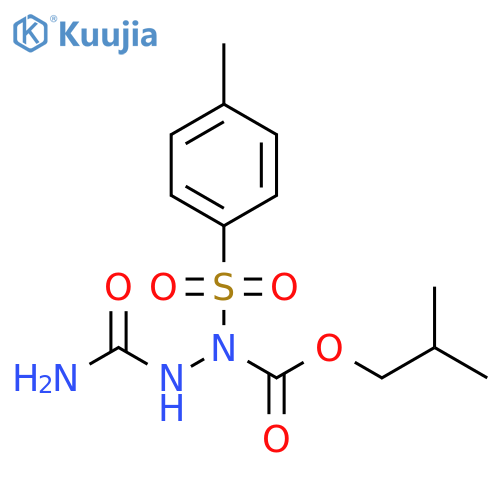 Hydrazinecarboxylic acid,2-(aminocarbonyl)-1-[(4-methylphenyl)sulfonyl]-, 2-methylpropyl ester structure