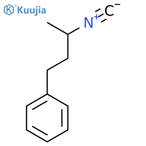 (3-isocyanobutyl)benzene structure
