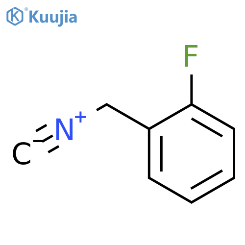 1-fluoro-2-(isocyanomethyl)benzene structure