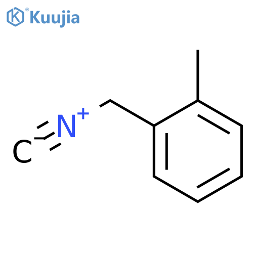 1-(isocyanomethyl)-2-methylbenzene structure