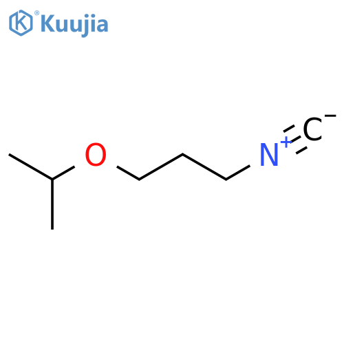 1-isocyano-3-(propan-2-yloxy)propane structure