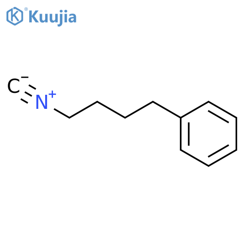 (4-isocyanobutyl)benzene structure