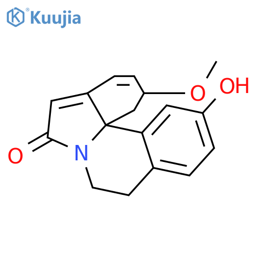 Erythrinan-8-one, 1,2,6,7-tetradehydro-15-hydroxy-3-methoxy-, (3β)- (9CI) structure