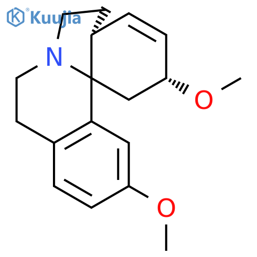(3beta)-3,15-dimethoxy-1,2-didehydroerythrinan structure