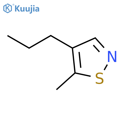 ISOTHIAZOLE, 5-METHYL-4-PROPYL- structure