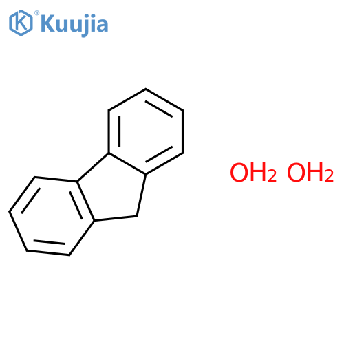 9H-FLUORENE, DIHYDRATE structure