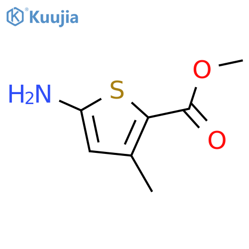 Methyl 5-amino-3-methylthiophene-2-carboxylate structure