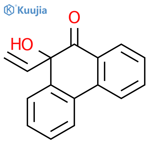 9(10H)-PHENANTHRENONE, 10-ETHENYL-10-HYDROXY- structure