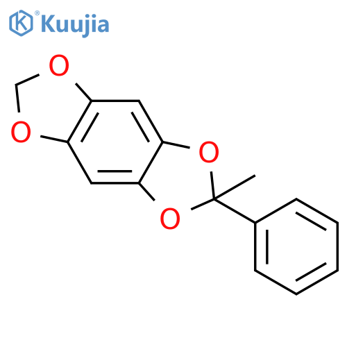 Benzo[1,2-d:4,5-d']bis[1,3]dioxole, 2-methyl-2-phenyl- structure