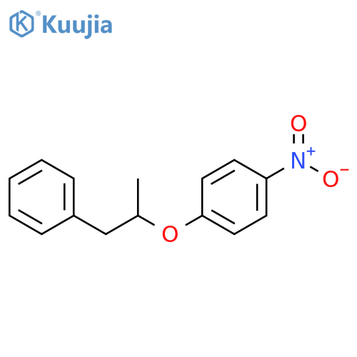 Benzene, 1-(1-methyl-2-phenylethoxy)-4-nitro- structure