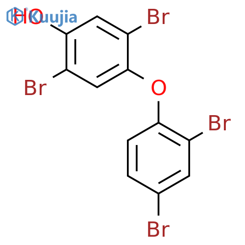 Phenol, 2,5-dibromo-4-(2,4-dibromophenoxy)- structure