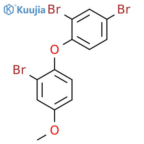 Benzene, 2-bromo-1-(2,4-dibromophenoxy)-4-methoxy- structure
