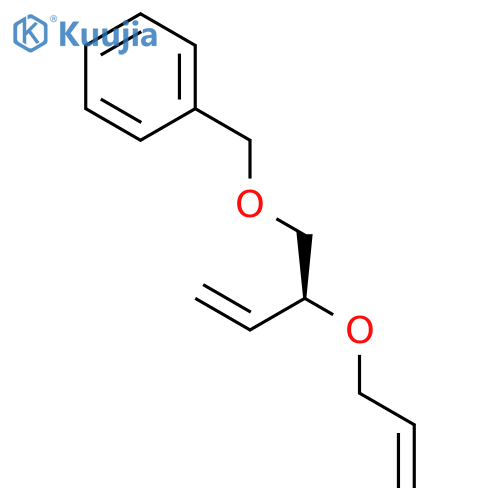 BENZENE, [[[(2S)-2-(2-PROPENYLOXY)-3-BUTENYL]OXY]METHYL]- structure