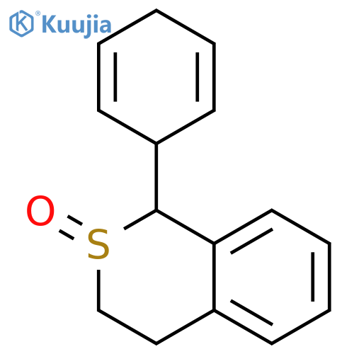 1H-2-Benzothiopyran, 1-(2,5-cyclohexadien-1-yl)-3,4-dihydro-, 2-oxide structure
