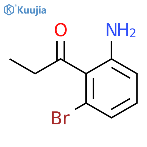 1-(2-amino-6-bromophenyl)-1-propanone structure