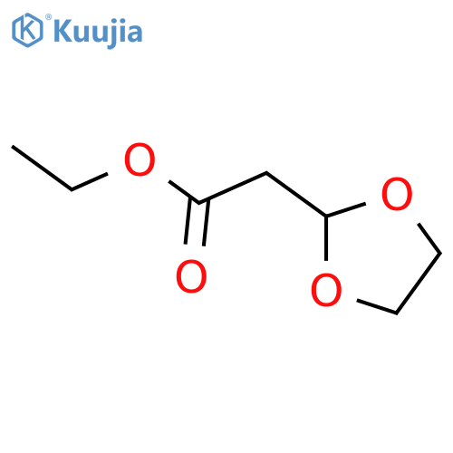 (1,3-Dioxolan-2-yl)-acetic Acid Ethyl Ester structure