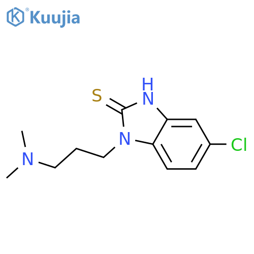 2H-Benzimidazole-2-thione,5-chloro-1-[3-(dimethylamino)propyl]-1,3-dihydro- structure