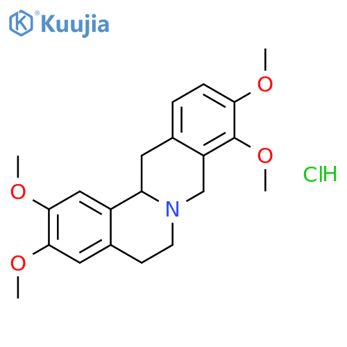 DL-Tetrahydropalmatine Hydrochloride structure
