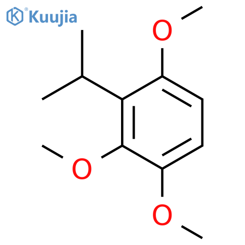 Benzene, 1,2,4-trimethoxy-3-(1-methylethyl)- structure