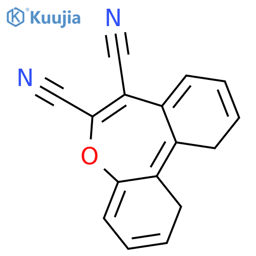 Dibenz[b,d]oxepin-6,7-dicarbonitrile structure