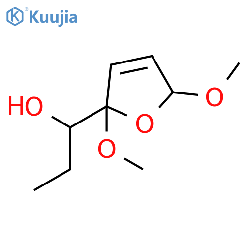 1-(2,5-dimethoxy-2h-furan-5-yl)propan-1-ol structure