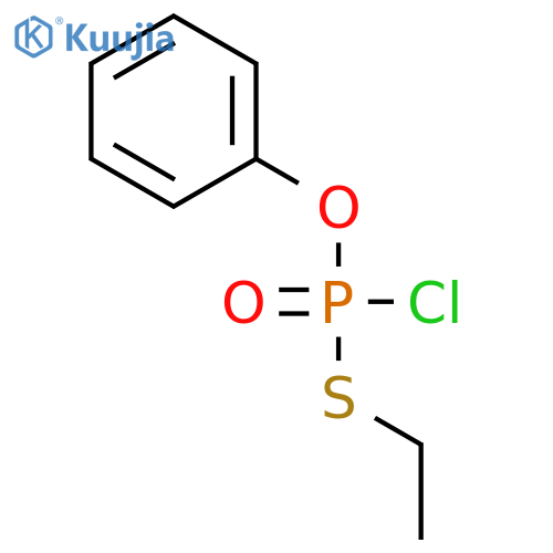 PHOSPHOROCHLORIDOTHIOIC ACID, S-ETHYL O-PHENYL ESTER structure