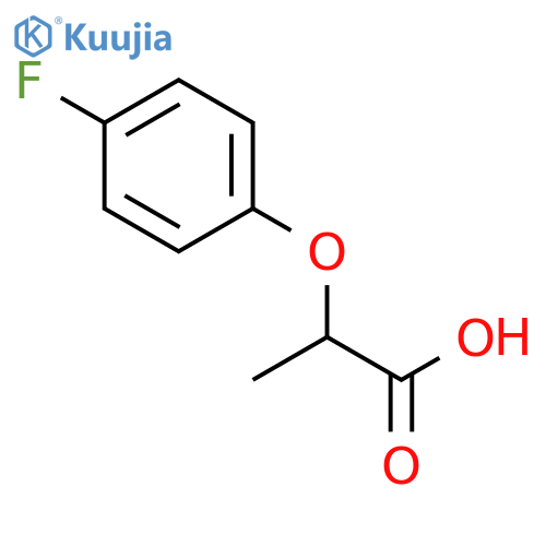 Propanoic acid, 2-(4-fluorophenoxy)-, (S)- structure