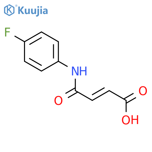 (2E)-4-(4-Fluorophenyl)amino-4-oxobut-2-enoic Acid structure