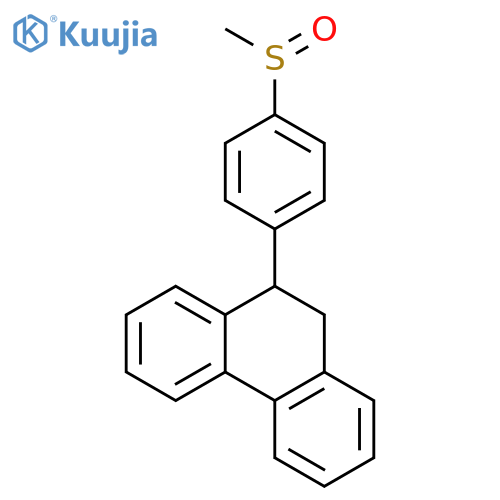 9-Phenanthrenyl, 9,10-dihydro-9-[4-(methylsulfinyl)phenyl]- structure