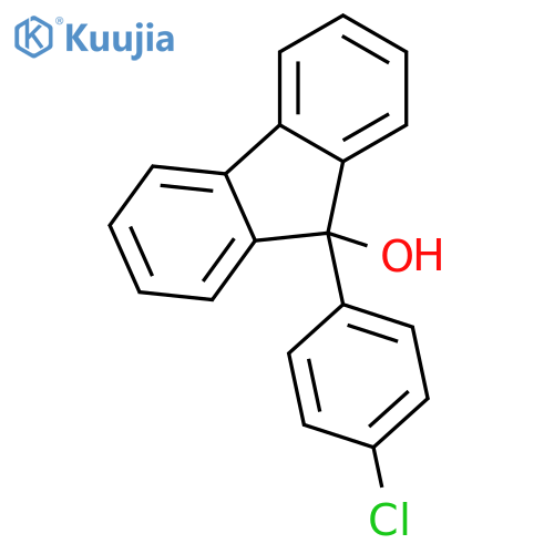 9H-Fluoren-9-ol, 9-(4-chlorophenyl)- structure