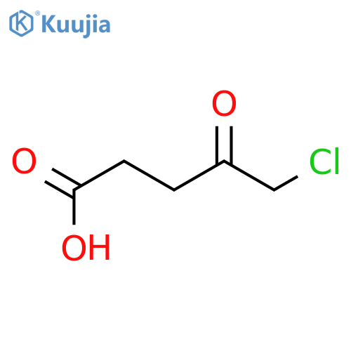 5-chloro-4-oxopentanoic acid structure