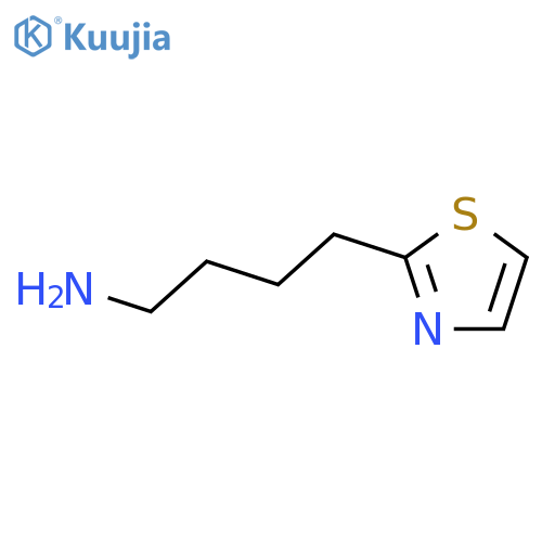 2-Thiazolebutanamine structure