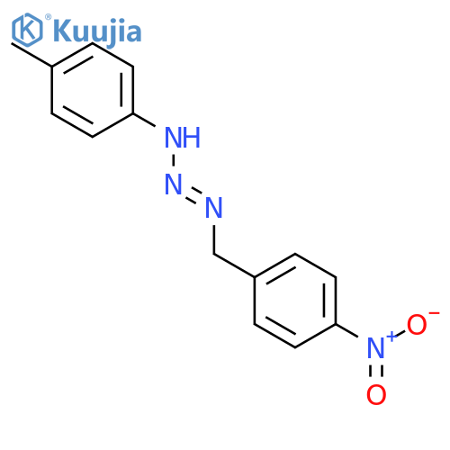 1-Nitrobenzyl-3-(p-tolyl)-1-triazine structure