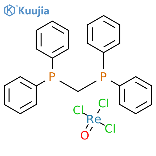 Oxotrichloro[bis(diphenylphosphino)methane]rhenium(V) structure